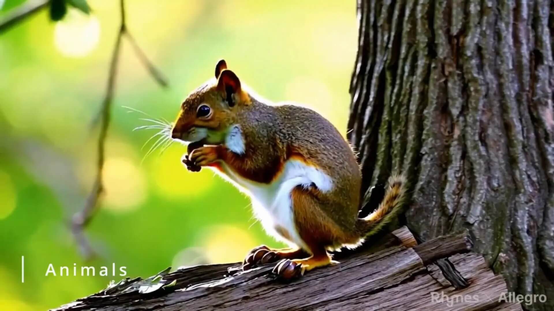 Screenshot van Rhymes AI Allegro functionaliteiten