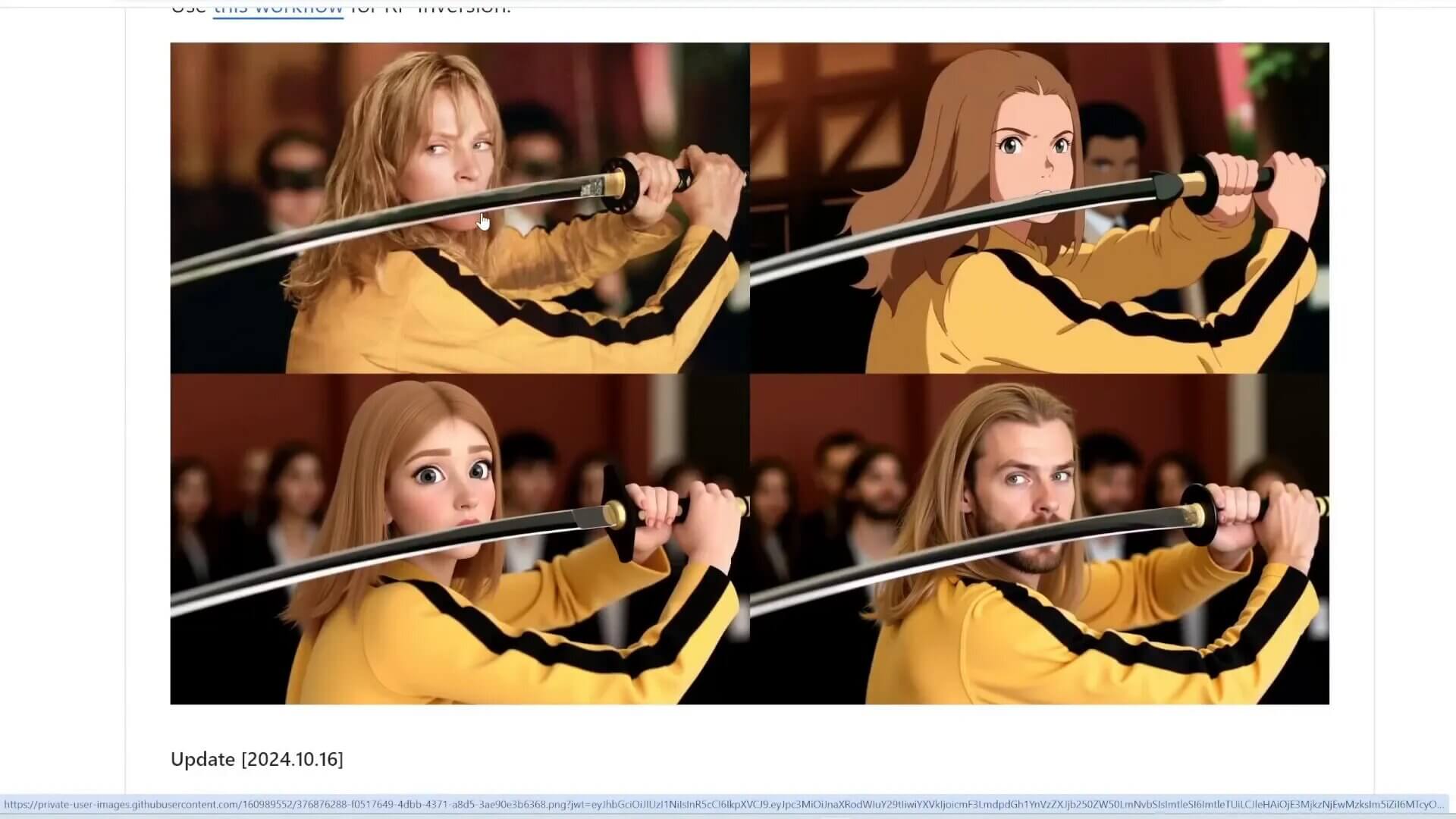 RF Inversion semantische bewerking