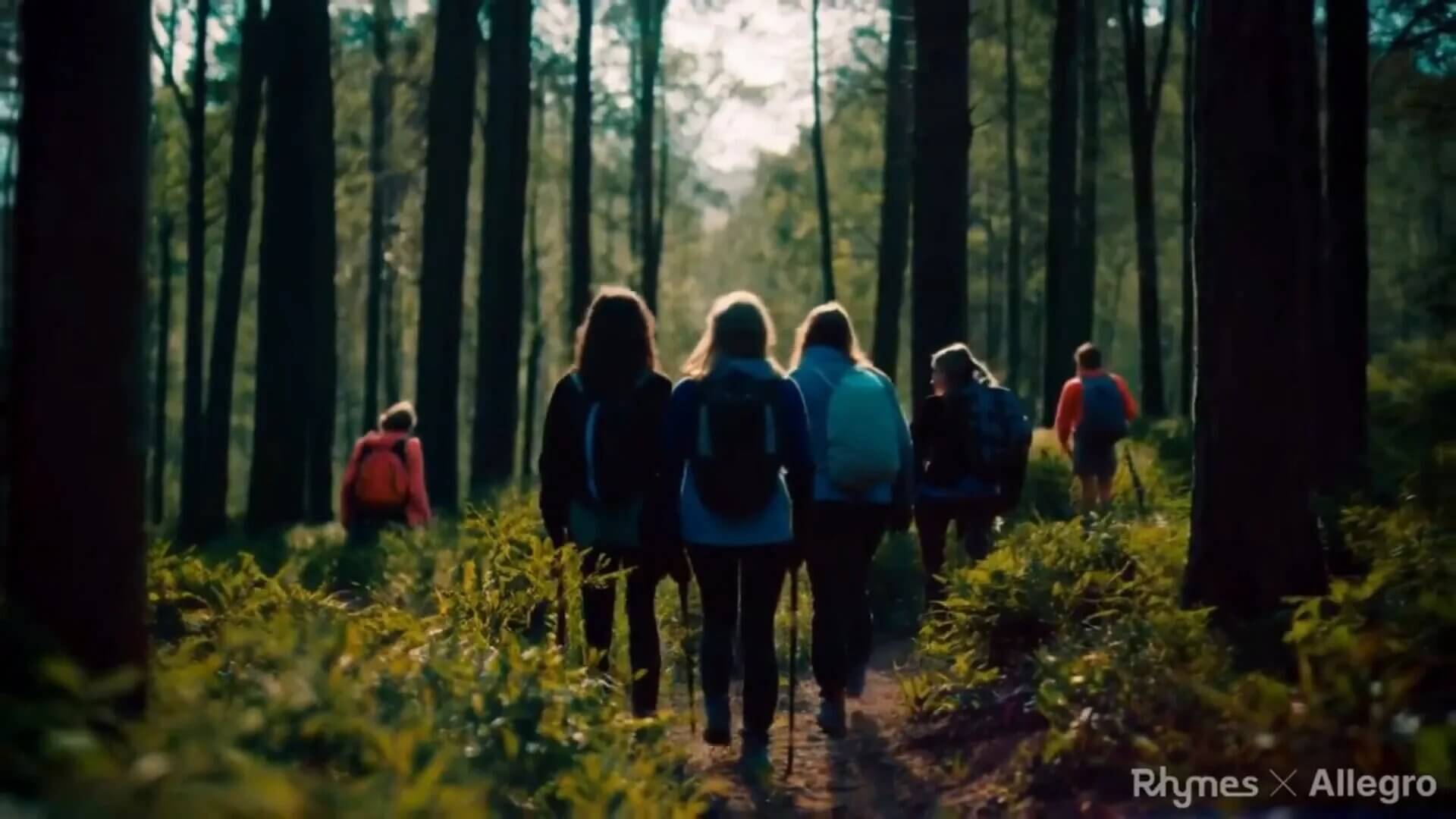 Screenshot van Rhymes AI Allegro demo