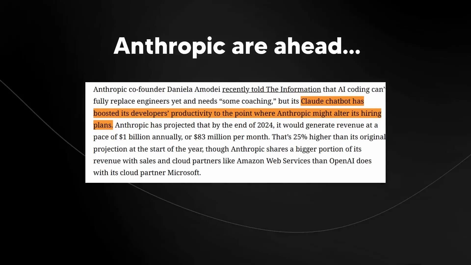 Waarom is OpenAI achterop geraakt?