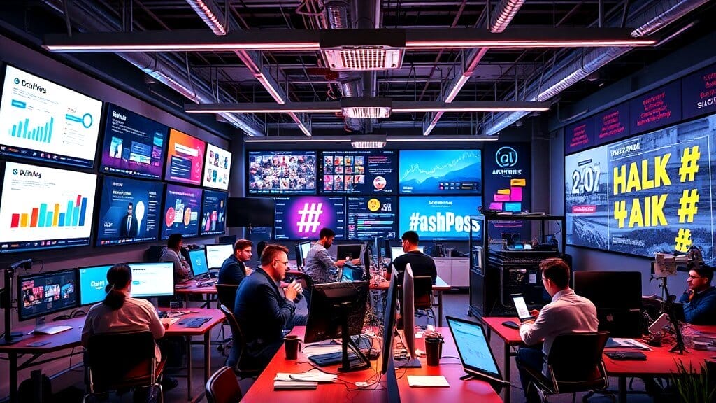 Start een hashtag-uitdaging